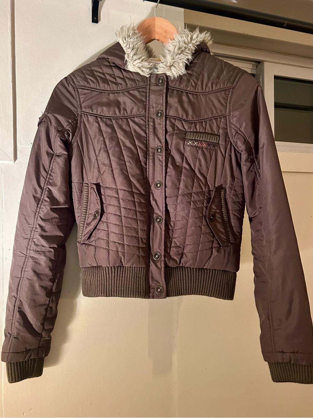 Y2K Billabong Cropped Winter Jacket